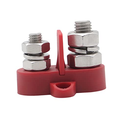 SOLUSTRE 1 Satz Dual Junction Post und Isolator für Batterieverteilung Robuste Klemmen für Lkw Wohnmobile und Boote Installieren SOLUSTRE 1 Satz Dual Junction Post und Isolator für Batterieverteilung Robuste Klemmen für Lkw Wohnmobile und Boote Installieren von SOLUSTRE