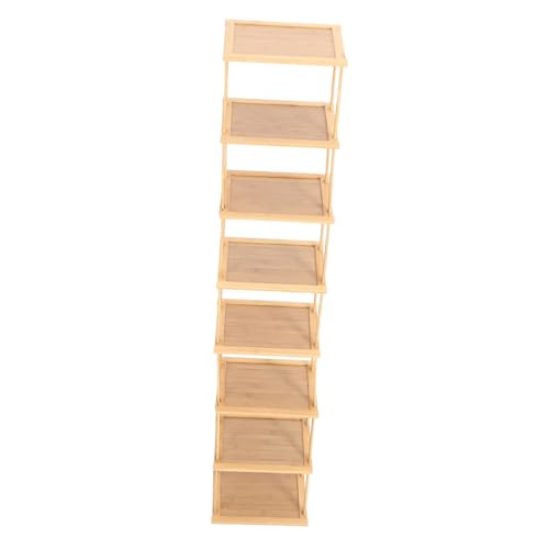 SOLUSTRE Schuhregal Aus Holz Kompakt Und Platzsparend Zur Aufbewahrung Von Schuhen Pflanzen Und Büchern Für Eingangsbereich Zimmer Und Balkon Robust Und Leicht Zu Reinigen SOLUSTRE Schuhregal Aus Holz Kompakt Und Platzsparend Zur Aufbewahrung Von Schuhen Pflanzen Und Büchern Für Eingangsbereich Zimmer Und Balkon Robust Und Leicht Zu Reinigen von SOLUSTRE