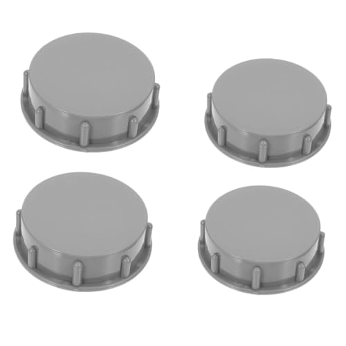 SOLUSTRE Abflusskappen-set Aus Stabilem Material 4-teilig Abflussabdeckung Für Abflussrohr Verhindert Elegantes Design von SOLUSTRE