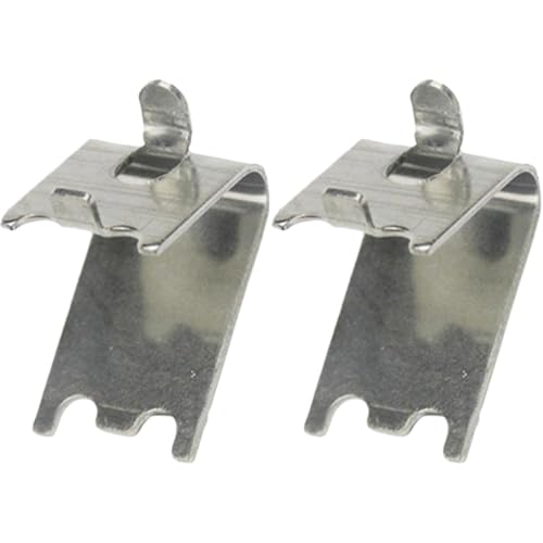SOLUSTRE 1 Satz Kühlschrank Regal Clips Aus Robuste Aufhängung Für Gefrierschrank Und Kühlschrank Einfache Installation Langlebig Und Stilvolles Design Für Ordnung Im Kühlbereich 2 Stück von SOLUSTRE