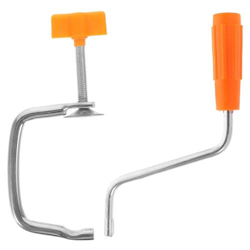 SOLUSTRE 1 Satz Pasta Maker Zubehörset Handgriff und Fixierclip für Manuelle Nudelmaschine Robustes Teiliges Set zur Optimierung Ihrer Nudelherstellung SOLUSTRE 1 Satz Pasta Maker Zubehörset Handgriff und Fixierclip für Manuelle Nudelmaschine Robustes Teiliges Set zur Optimierung Ihrer Nudelherstellung von SOLUSTRE