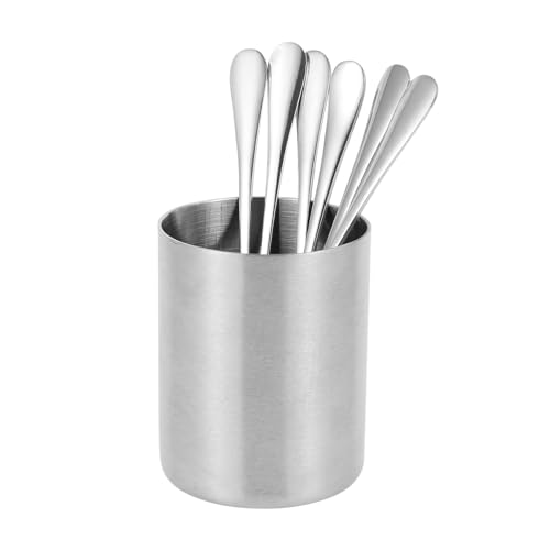 SOLUSTRE 1 Satz Teiliges Set aus Tragbaren Fruchtgabeln mit Aufbewahrungseimer Ergonomisches Design Leicht zu Reinigen für Partys und Buffets von SOLUSTRE