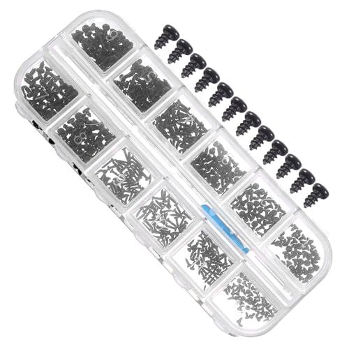 SOLUSTRE 1 Schachtel Teiliges Selbstbohrende Schrauben aus Karbonstahl mit Kreuzschlitz pan head Verschiedene Praktische Aufbewahrungsbox für DIY projekte und Wandplattenmontage SOLUSTRE 1 Schachtel Teiliges Selbstbohrende Schrauben aus Karbonstahl mit Kreuzschlitz pan head Verschiedene Praktische Aufbewahrungsbox für DIY projekte und Wandplattenmontage von SOLUSTRE