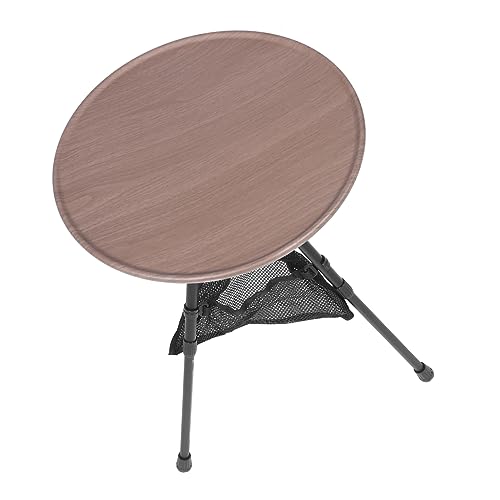 SOLUSTRE 1 Set Tragbarer Klapptisch Terrassentisch Für Den Außenbereich Beistelltisch Für Den Außenbereich Klappbarer Campingtisch Tisch Für Den Außenbereich Verstellbar Tragbarer von SOLUSTRE