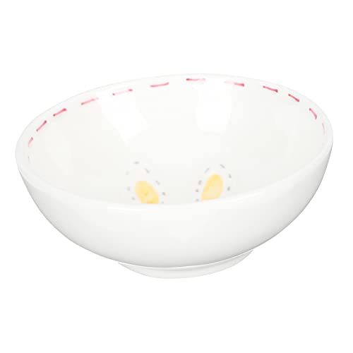 SOLUSTRE 1 Stück Kaninchen Schüssel Mini Porzellan Servierschüssel Rührschüssel Unzerbrechlich Kleine Salatschüssel Rand Kleine Schüsseln Gewürzschüssel Keramikschüsseln von SOLUSTRE