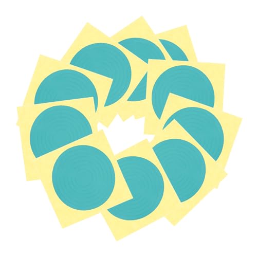 SOLUSTRE 10 Blätter Kennzeichnungsaufkleber des Manometers Manometer-Anzeigeaufkleber Hinweisaufkleber Aufkleber mit Manometeranzeige Manometeraufkleber zur Anzeige Hinweisschilder PVC ballpumpe von SOLUSTRE