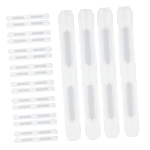 SOLUSTRE 10 Paare Anti rutsch Brillen Ohrgriffe Überzüge Weiche Brillen Ohrpolster rutschfeste Gläser Bein Schutzhüllen für Lesebrillen Sportbrillen Alltag von SOLUSTRE