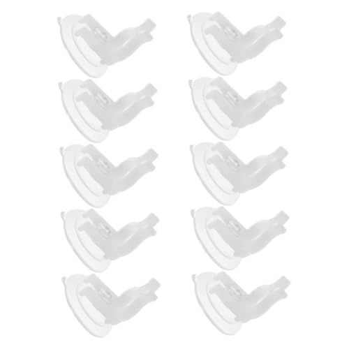 SOLUSTRE 10 Stück Elektronisches Kerzenlicht Zubehör LED Halter Für Kerzen Saugnäpfe Fenster Elektrische Saugnapf Lichtclips Kerzen Saugnäpfe Transparent SOLUSTRE 10 Stück Elektronisches Kerzenlicht Zubehör LED Halter Für Kerzen Saugnäpfe Fenster Elektrische Saugnapf Lichtclips Kerzen Saugnäpfe Transparent von SOLUSTRE