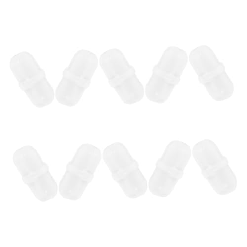 SOLUSTRE 10 Stück Magnetrührstäbe aus Ptfe Hochgeschwindigkeits Magnetrührer für Laboranwendungen Chemische Experimente und Präzises Korrosionsbeständig und Tragbar von SOLUSTRE