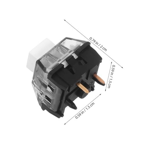 SOLUSTRE 10 Stück Tastenschalter Für Gaming Tastaturen Speed Typing Mechanische Tastaturschalter Clicky Schalter Für Mechanische Gaming Clicky SOLUSTRE 10 Stück Tastenschalter Für Gaming Tastaturen Speed Typing Mechanische Tastaturschalter Clicky Schalter Für Mechanische Gaming Clicky von SOLUSTRE