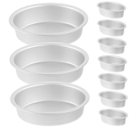 SOLUSTRE 10 Stück Teiliges Backformen Ovaler Kuchenformen Antihaftbeschichtete Flan und Käsekuchen Backformen Hitzebeständig Leicht zu Reinigen für Brot Torten Desserts Profi und SOLUSTRE 10 Stück Teiliges Backformen Ovaler Kuchenformen Antihaftbeschichtete Flan und Käsekuchen Backformen Hitzebeständig Leicht zu Reinigen für Brot Torten Desserts Profi und von SOLUSTRE