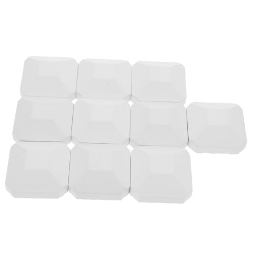 SOLUSTRE 10 Stück Teiliges Cordierit Ersatzset für Gasgrill Hitzebeständig und Selbstreinigend Einfache Montage für Turbo und Gasgrills für Bbq und Kamin von SOLUSTRE