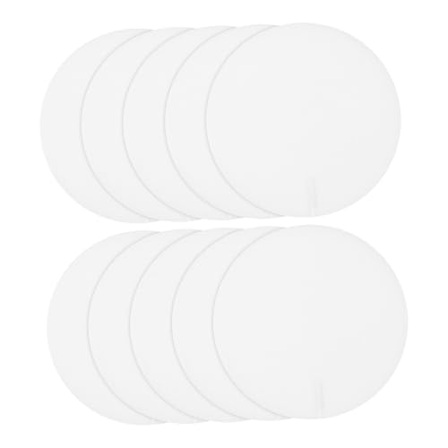 SOLUSTRE 10 Stück Teiliges Diffusor Lampenschirme Blendfreier Deckenstrahler Lampenabdeckung Leicht zu Installieren Für LED Downlights und Deckenleuchten Haushaltszubehör von SOLUSTRE