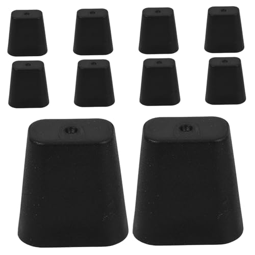 SOLUSTRE 10 Stück Teiliges Ersatzset Spülbecken Gitterfüße aus Hochwertigem Material Rutschfeste Abtropfmatten für Küchenspüle Erhöhte Schutzfüße für Abtropfgestell Langlebig und Einfach von SOLUSTRE