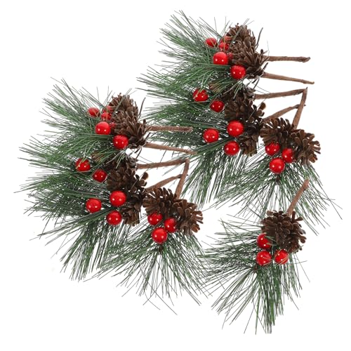 SOLUSTRE 10 Stück Teiliges Künstliche Weihnachtsbeeren Leicht Wiederverwendbar Frostbeständig Natürlicher Look als Weihnachtsbaum Deko Vase Füller und Festliche Wohnraumdekoration SOLUSTRE 10 Stück Teiliges Künstliche Weihnachtsbeeren Leicht Wiederverwendbar Frostbeständig Natürlicher Look als Weihnachtsbaum Deko Vase Füller und Festliche Wohnraumdekoration von SOLUSTRE