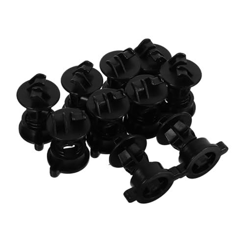 SOLUSTRE 10 Stück Teiliges Schraubisolatoren aus Technischem Kunststoff Robust und Flexibel Kompatibel für Elektrische Weidezäune Langlebige Halter für Farmdrahtsysteme von SOLUSTRE