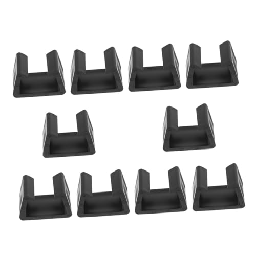 SOLUSTRE 10 Stück Teiliges Terrassenmöbel Verbinderclips aus Kunststoff Wetterfeste Wicker Sofa Klammern für Sichere Verbindung von Rattan Gartensofas Kratzschützende Befestigung für von SOLUSTRE