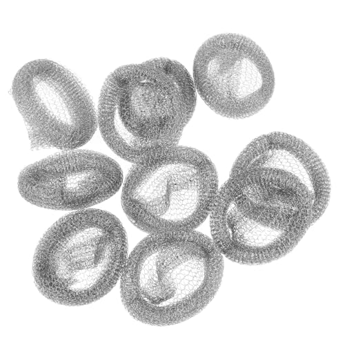 SOLUSTRE 10 Stück Teiliges Waschmaschinen Lint Fänger Effiziente Filter für Abfluss Schlauch Reinigt Wasserqualität und Fängt Fusseln Haare und Textilfasern von SOLUSTRE