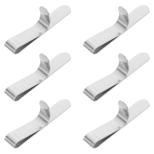 SOLUSTRE 10 Stück Teiliges aus Verstellbaren Tortenring Clips Sicherer Halt für Mousse Ringe Beim Backen Einfach zu Reinigen für Hobby und Profibäcker von SOLUSTRE