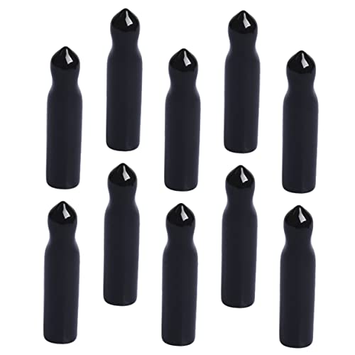 SOLUSTRE 10 Stück Weinausgießer Staubkappe Für Party Abdeckung Flaschenverschluss Getränkespender Flaschenausgüsse Tülle Topper Einfach Ausläufe Kappen Soja Whiskey Und Schwarz Gummi SOLUSTRE 10 Stück Weinausgießer Staubkappe Für Party Abdeckung Flaschenverschluss Getränkespender Flaschenausgüsse Tülle Topper Einfach Ausläufe Kappen Soja Whiskey Und Schwarz Gummi von SOLUSTRE