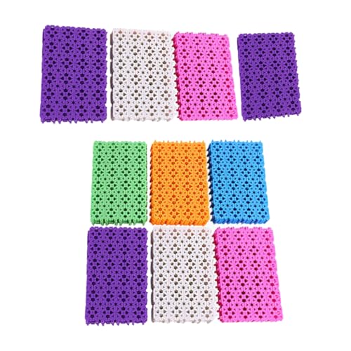 SOLUSTRE 10 Stück rutschfeste Duschmatte Teiliges Antirutsch Badezimmermatte aus Kunststoff mit Hohldesign für Sicheres Duschen und Abfließen Vielseitig SOLUSTRE 10 Stück rutschfeste Duschmatte Teiliges Antirutsch Badezimmermatte aus Kunststoff mit Hohldesign für Sicheres Duschen und Abfließen Vielseitig von SOLUSTRE