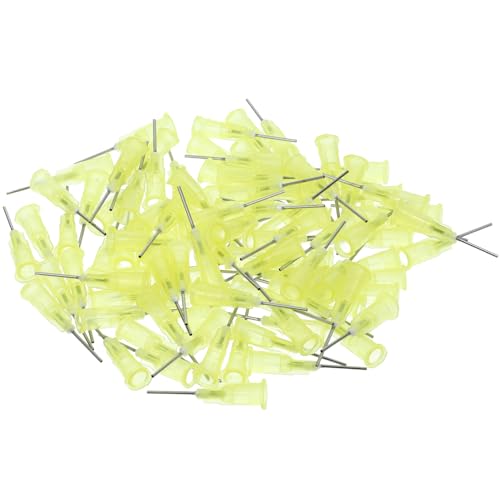SOLUSTRE 100 Stück Dosiernadelspitzen Industrielle Dosiernadeln Zum Nachfüllen Von Flüssigkeiten (20 G). von SOLUSTRE