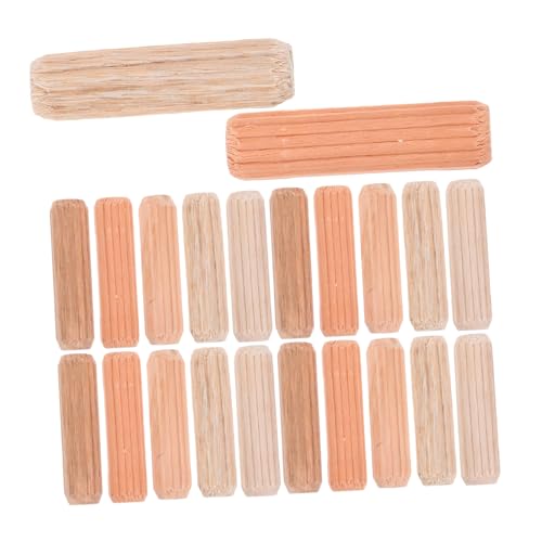 SOLUSTRE 100 Stück Holzdübel aus Hartholz mit Gerader Maserung Stabile Möbelverbindung Runde Dübel für Schraublöcher Vielseitig für Heimwerken und Möbelmontage SOLUSTRE 100 Stück Holzdübel aus Hartholz mit Gerader Maserung Stabile Möbelverbindung Runde Dübel für Schraublöcher Vielseitig für Heimwerken und Möbelmontage von SOLUSTRE