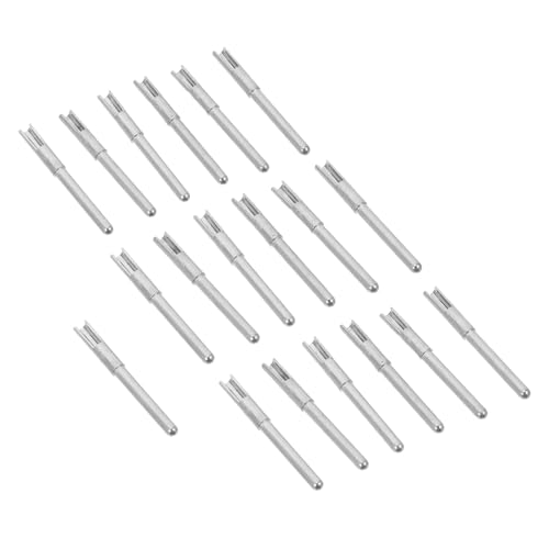 SOLUSTRE 100 Stück Kupfer Stiftklemmen mit Nickelbeschichtung Wiederverwendbare Leitfähige Nadeln für Ems-maschinen Massagegeräte und Robuste Verdrahtung Kompakte Bauweise für Dichte SOLUSTRE 100 Stück Kupfer Stiftklemmen mit Nickelbeschichtung Wiederverwendbare Leitfähige Nadeln für Ems-maschinen Massagegeräte und Robuste Verdrahtung Kompakte Bauweise für Dichte von SOLUSTRE