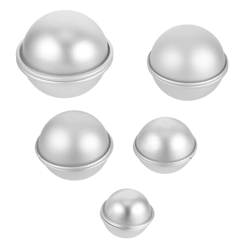 SOLUSTRE 10stücke Teiliges Aluminiumlegierung Halb-rund Kuchenform Vielseitig Einsetzbar Für Kreative Kuchenherstellung Für Partys Und Geburtstagsfeiern Einfach Zu Reinigen Und Langlebig SOLUSTRE 10stücke Teiliges Aluminiumlegierung Halb-rund Kuchenform Vielseitig Einsetzbar Für Kreative Kuchenherstellung Für Partys Und Geburtstagsfeiern Einfach Zu Reinigen Und Langlebig von SOLUSTRE
