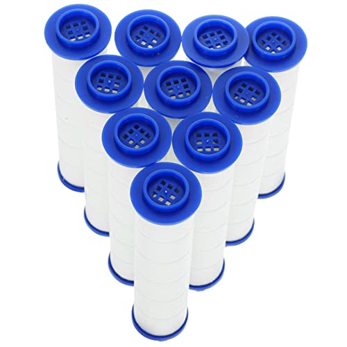 SOLUSTRE 10stücke Pack Pp-Cotton Duschkopf-Filter Ersatzfilter Für Klareres Wasser Für Haushalte Und Umkehrosmose-wasserfilter- von SOLUSTRE