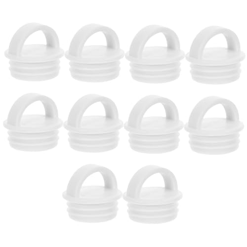 SOLUSTRE 10stücke Silikonstopfen Für Wischeimer Ersatz-ablassschraube Lochabdeckungen Flexible Stecker Wasserdichte Stopfen Langlebige Eimer-teile Abflussverschlüsse Mit Pull-ring von SOLUSTRE