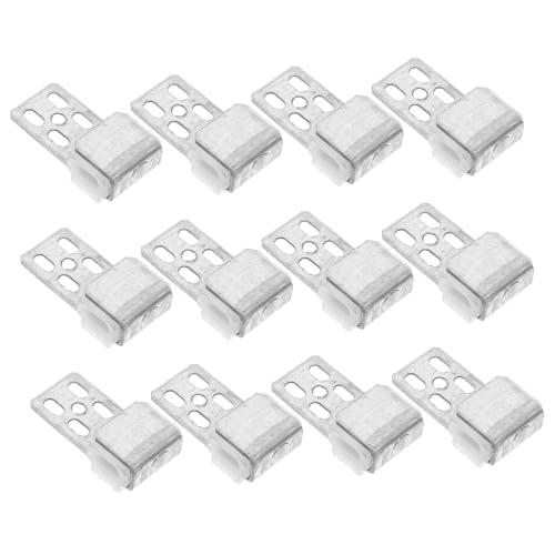 SOLUSTRE 12 Stück Sofafeder Zubehör Couchbezug Clip Kleine Federklammern Bett Hardware Zubehör Couch Befestigungshalterung Couch Clips Couchfeder Reparaturset Couch Befestigung von SOLUSTRE