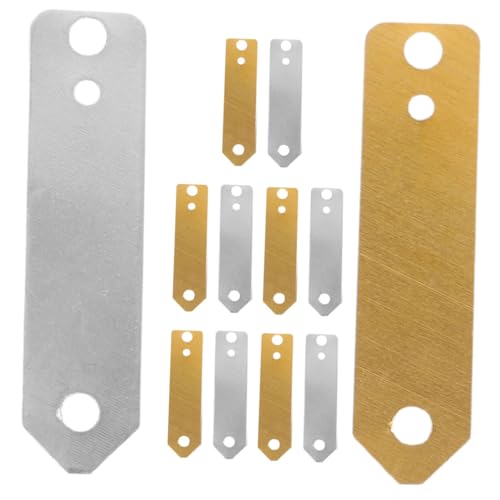 SOLUSTRE 12 Stück Teiliges Anodenstreifen set aus Kupfer und Metall Einfach zu Montieren Vielseitig für Wissenschaftliche Experimente und Fruchtbatterie projekte Stabile Elektroden für SOLUSTRE 12 Stück Teiliges Anodenstreifen set aus Kupfer und Metall Einfach zu Montieren Vielseitig für Wissenschaftliche Experimente und Fruchtbatterie projekte Stabile Elektroden für von SOLUSTRE