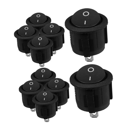 SOLUSTRE 12 Stück Teiliges Auto Kippschalter Wasserdichtes Design Robuster Rocker Schalter für Wohnmobil Lkw und Boot Einfache Installation Sicherer Stromschalter SOLUSTRE 12 Stück Teiliges Auto Kippschalter Wasserdichtes Design Robuster Rocker Schalter für Wohnmobil Lkw und Boot Einfache Installation Sicherer Stromschalter von SOLUSTRE