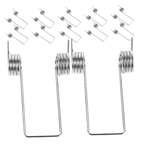 SOLUSTRE 12 Stück Teiliges Edelstahl-torsionsfedern für Mülltonnen-deckel Geräuschreduzierend Passend Langlebig und Installieren für Leisen Reibungslosen Deckelmechanismus SOLUSTRE 12 Stück Teiliges Edelstahl-torsionsfedern für Mülltonnen-deckel Geräuschreduzierend Passend Langlebig und Installieren für Leisen Reibungslosen Deckelmechanismus von SOLUSTRE