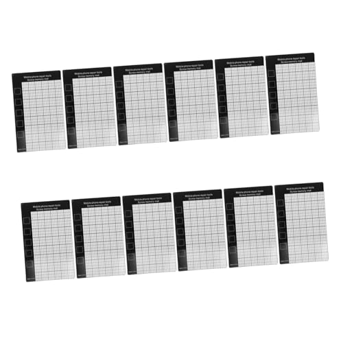 SOLUSTRE 12 Stück Teiliges Flexibles Magnetisches Schrauben-organizer-pad Magnetische Reparaturmatte für Computer Handy Laptop Leichtes Tragbares Werkzeug für Präzise Elektronik-reparaturen SOLUSTRE 12 Stück Teiliges Flexibles Magnetisches Schrauben-organizer-pad Magnetische Reparaturmatte für Computer Handy Laptop Leichtes Tragbares Werkzeug für Präzise Elektronik-reparaturen von SOLUSTRE