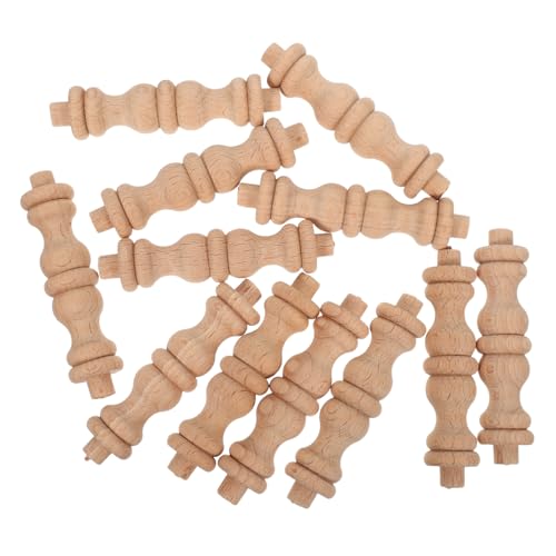 SOLUSTRE 12stücke Holzspindeln Für Weinregal Rustikale Massivholzspindeln Zum Basteln Dekorative Säulen Für Weinschränke Und Möbel SOLUSTRE 12stücke Holzspindeln Für Weinregal Rustikale Massivholzspindeln Zum Basteln Dekorative Säulen Für Weinschränke Und Möbel von SOLUSTRE