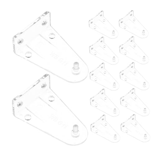 SOLUSTRE 12 Stück Teiliges Klare Kunststoff-blindhalterungen für Jalousien Stabile Präzise Verstellbare Halteklammern für Untere Schiene Transparente Befestigungshaken für Fensterrollos SOLUSTRE 12 Stück Teiliges Klare Kunststoff-blindhalterungen für Jalousien Stabile Präzise Verstellbare Halteklammern für Untere Schiene Transparente Befestigungshaken für Fensterrollos von SOLUSTRE