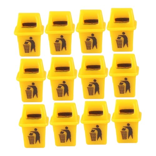 SOLUSTRE 12 Stück Teiliges Miniatur Mülleimer Langlebige Mini Abfallbehälter für Puppenhaus Dekoration Praktisches Zubehör für Miniatur Sandtisch und DIY Szenen Vielseitig Verwendbar für SOLUSTRE 12 Stück Teiliges Miniatur Mülleimer Langlebige Mini Abfallbehälter für Puppenhaus Dekoration Praktisches Zubehör für Miniatur Sandtisch und DIY Szenen Vielseitig Verwendbar für von SOLUSTRE