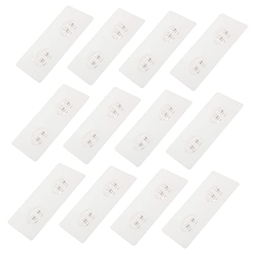 SOLUSTRE 12 Stück Teiliges Transparentes Selbstklebendes Duschregal mit Starkem Haftvermögen ohne Bohren für Bad Küche und Handtuchaufhängung Geeignet SOLUSTRE 12 Stück Teiliges Transparentes Selbstklebendes Duschregal mit Starkem Haftvermögen ohne Bohren für Bad Küche und Handtuchaufhängung Geeignet von SOLUSTRE