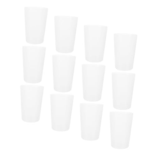 SOLUSTRE 12 Stück Teiliges Wiederverwendbare Badezimmerbecher aus Bruchsicherem Multifunktionale Zahnputz und Trinkbecher mit Großer Kapazität Transparent Mattiert Praktisch und Leicht zu SOLUSTRE 12 Stück Teiliges Wiederverwendbare Badezimmerbecher aus Bruchsicherem Multifunktionale Zahnputz und Trinkbecher mit Großer Kapazität Transparent Mattiert Praktisch und Leicht zu von SOLUSTRE