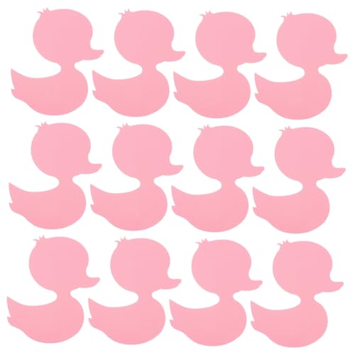 SOLUSTRE 12 Stück Teiliges rutschfeste Badewannen Aufkleber in Entenform Selbstklebende Anti rutsch Sticker für Dusche und Badezimmer Kindersicherer Rutschfester Bodenaufkleber für SOLUSTRE 12 Stück Teiliges rutschfeste Badewannen Aufkleber in Entenform Selbstklebende Anti rutsch Sticker für Dusche und Badezimmer Kindersicherer Rutschfester Bodenaufkleber für von SOLUSTRE