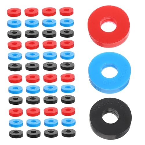 SOLUSTRE 120 Stück Anti-vibrations-gummipads für Klimaanlagen Stoßdämpfend und Geräuschmindernd Geeignet für Decken Luftkanalsysteme Stabilisierend und Vibrationsisolierend von SOLUSTRE