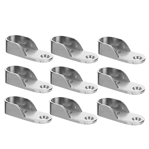 SOLUSTRE 12Stücke Teiliges Stangenhalterung Robustes Rohrflansch Einfache Installation für Kleider Handtücher und Stark Tragfähig Rostfrei SOLUSTRE 12Stücke Teiliges Stangenhalterung Robustes Rohrflansch Einfache Installation für Kleider Handtücher und Stark Tragfähig Rostfrei von SOLUSTRE