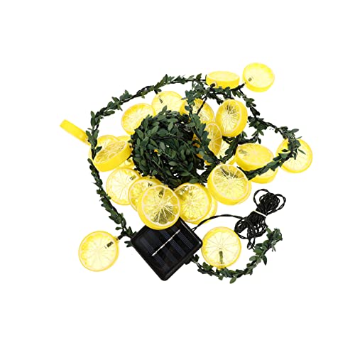 SOLUSTRE 1Pc Solar Rose Licht Hinterhof Terrasse Lichter Lampe Dekorationen Party Zitrone Solar Lichter Solar Obst Outdoor LED Garten Dekorative Künstliche Zitrone Girlande Solar SOLUSTRE 1Pc Solar Rose Licht Hinterhof Terrasse Lichter Lampe Dekorationen Party Zitrone Solar Lichter Solar Obst Outdoor LED Garten Dekorative Künstliche Zitrone Girlande Solar von SOLUSTRE