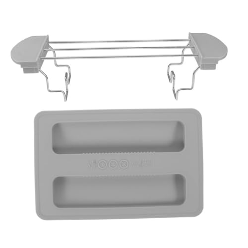 SOLUSTRE 1Satz Toaster Abdeckung Teilig Staubschutz für Toaster Graue Geräteabdeckung mit Praktischem Sandwich Clip und Leicht zu Reinigendem Design für Langschlitz Toaster SOLUSTRE 1Satz Toaster Abdeckung Teilig Staubschutz für Toaster Graue Geräteabdeckung mit Praktischem Sandwich Clip und Leicht zu Reinigendem Design für Langschlitz Toaster von SOLUSTRE