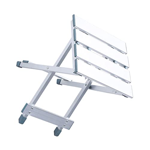 SOLUSTRE 1Stück Aluminiumlegierung Klappstuhl Leichter Faltstuhl für Camping Picknick Angeln Stabiler Outdoor mit Hoher Tragfähigkeit und Einfacher Handhabung für Garten von SOLUSTRE