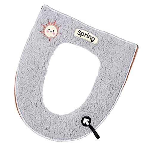 SOLUSTRE Toilettensitzbezug Mit Reißverschluss Für Toilettensitz Atmungsaktiv Und Bequem Hygienisch von SOLUSTRE