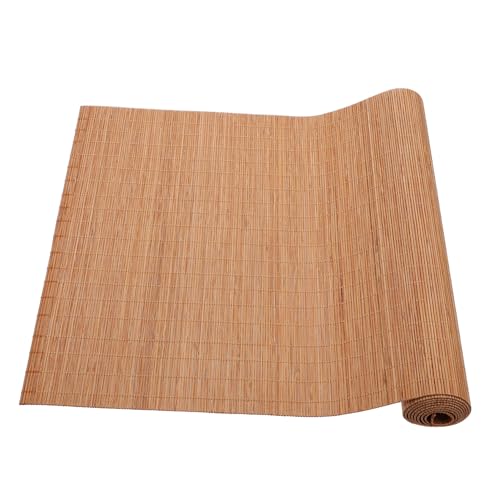 SOLUSTRE Natur Tischläufer Tischset 1m x 30cm rutschfest Hitzebeständig Handgewebt Für Esszimmer Und Teetisch Natürliche Wanddekoration von SOLUSTRE
