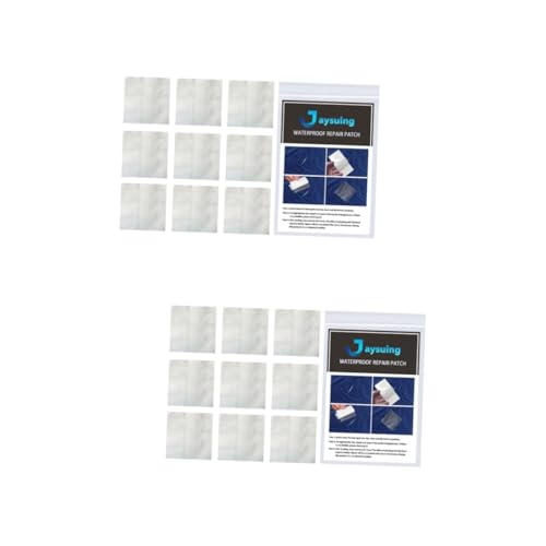 SOLUSTRE 2 Sätze Aufblasbares Reparaturklebeband Pool-reparaturset Pool Reparatur Set Unterlage Paddeln Selbstklebender Pool-patch Selbstklebendes Poolband Aufkleber 10 Stück * 2 SOLUSTRE 2 Sätze Aufblasbares Reparaturklebeband Pool-reparaturset Pool Reparatur Set Unterlage Paddeln Selbstklebender Pool-patch Selbstklebendes Poolband Aufkleber 10 Stück * 2 von SOLUSTRE